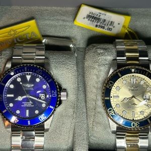 New/ Box Set (2) Invicta Watches